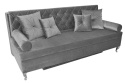Sofa tapicerowana BAROQUE szara