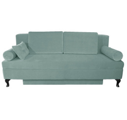 Versal blue upholstered sofa