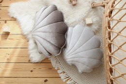 Velvet shell pillow 