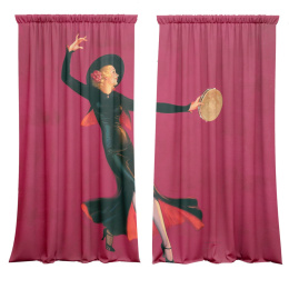 Dancer curtain set