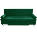 Sofa tapicerowana BAROQUE butelkowa zieleń
