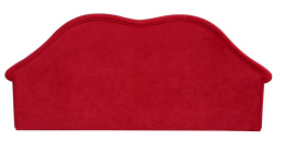Sofa tapicerowana LIPS czerwona