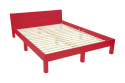 Łóżko DABI 160cm x 200cm czerwony