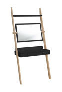 LENO ladder dressing table 79x183cm black