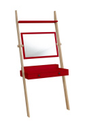 LENO ladder dressing table 79x183cm red