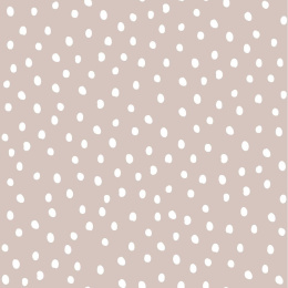 Tapeta Simple Irregular Dots Powder Pink White