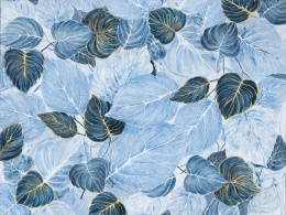 Blaves Wandtapete von Wallcraft Art. 770 31 2301 blau
