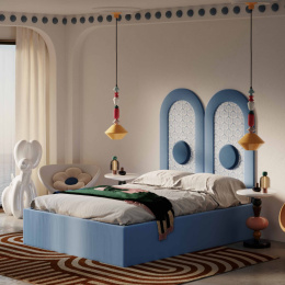 Łóżko tapicerowane Padma