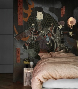 Midnight Warrior wallpaper by Wallcolors