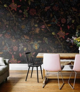 Night Flowers wallpaper by Wallcolors