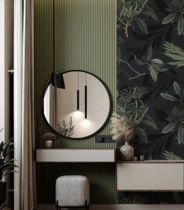 Olive Branch Green wallpaper by Wallcolors