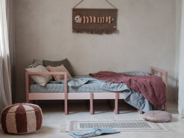 Tweens bed 90 x 200 cm pink