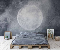 Mond Wand Wallpaper