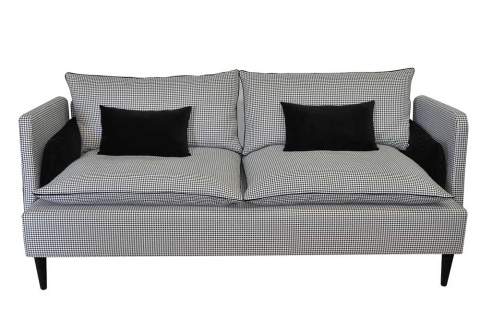 FLOXY houndstooth upholstered sofa