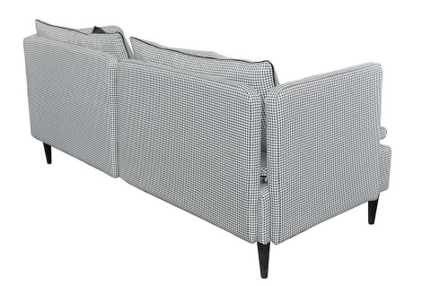 FLOXY houndstooth upholstered sofa