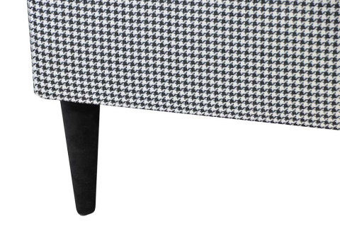 FLOXY houndstooth upholstered sofa