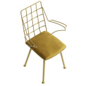 Krzesło Almond żółte