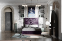 Łóżko tapicerowane OBJECT no 1 burgund