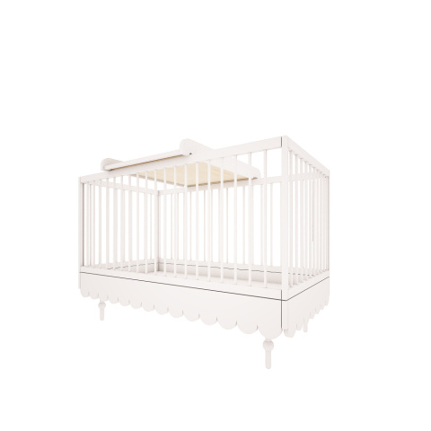 BABUSHKA changing table for bed 70x140 white