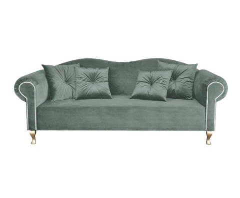 GONDOLA upholstered sofa with armrests