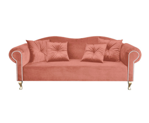 GONDOLA upholstered sofa with armrests