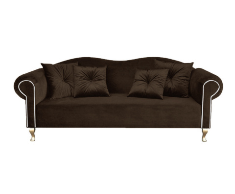 GONDOLA upholstered sofa with armrests