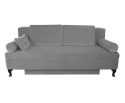 Versal grau gepolstertes Sofa