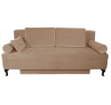 Versal beige upholstered sofa