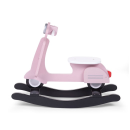 Childhome Pink rocking rocker scooter