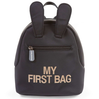 Childhome Plecak dziecięcy My First Bag Czarny