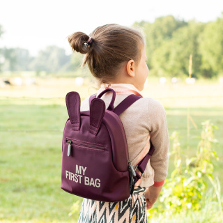 Childhome Plecak dziecięcy My first bag Aubergine