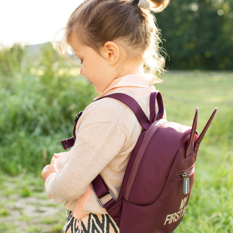 Childhome Plecak dziecięcy My first bag Aubergine