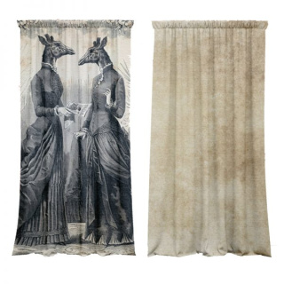 Ladies curtain set