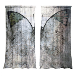 A set of curtains Motyl