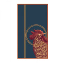 Red Rooster curtain set