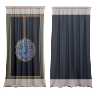 Magic Owl curtain set