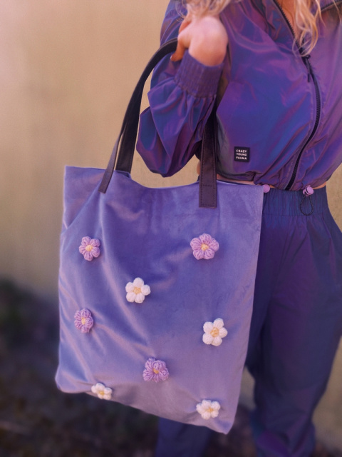 Torba Mr.m flower violet