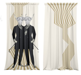 Hefners curtain set