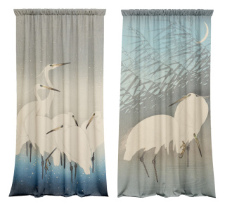 A set of Heron curtains