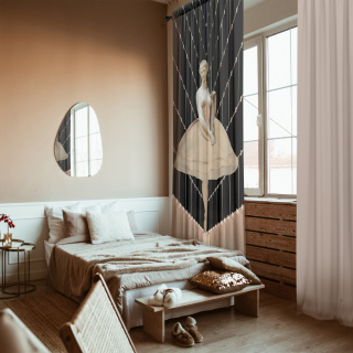 Ballerina curtain set