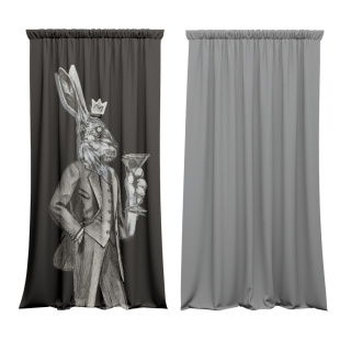 Shaken not Stirred curtain set