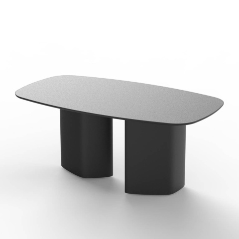 Cells LEUKO table 180x100cm S-Matt black