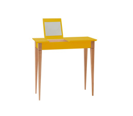 MIMO dressing table with mirror - 65x35cm yellow