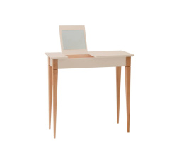 MIMO dressing table with mirror - 65x35cm coffee with milk
