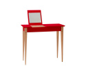 MIMO dressing table with mirror - 65x35cm red