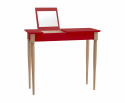 MAMO dressing table with mirror - 85x35cm red