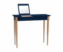 MAMO dressing table with mirror - 85x35cm navy blue