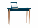 MAMO dressing table with mirror - 105x35cm petrol blue