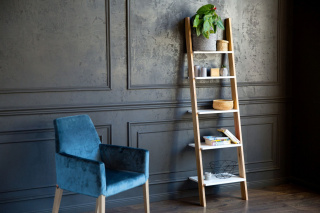 ASHME Ladder shelf 45x35x180cm