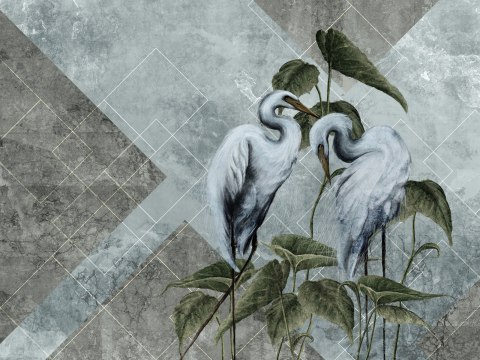 Ardea wall wallpaper from Wallcraft Art. 330 32 2101 gray